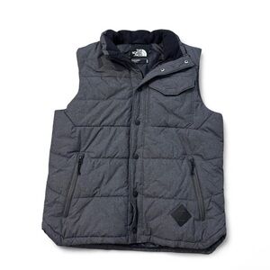 The North Face Patricks point full zip puffer vest grey M men’s read